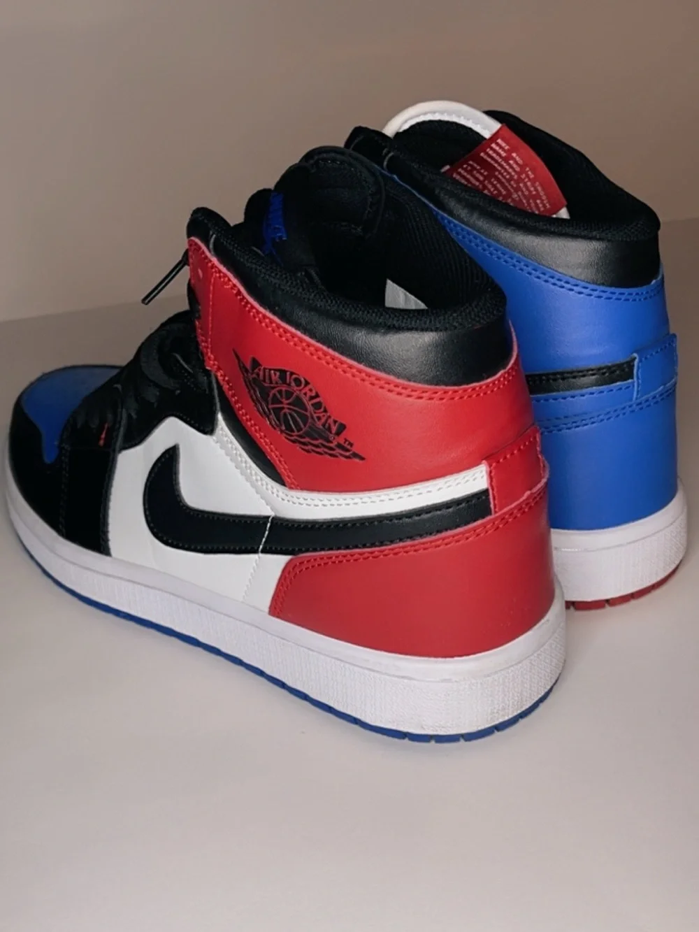 Air Jordan 1 Mid “Top 3” Red Blue Black Men’s Size 9.5